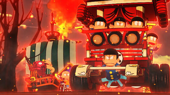 パチスロ おそ松くん 火山ステージ