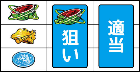 パチスロ 世界でいちばん強くなりたい！ ▼左リール上段にスイカ停止時