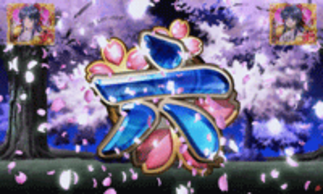 CRサクラ大戦FVW 桜吹雪リーチ