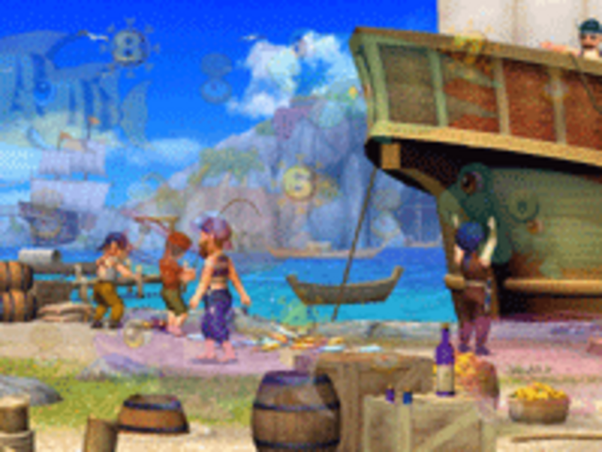 CRハイパー海物語INカリブMTA 背景キャラクター予告（パイレーツモード）