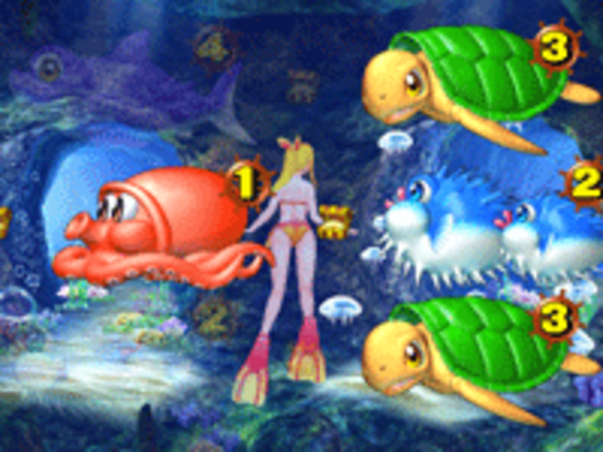 CRハイパー海物語INカリブMTA 洞窟予告（アドベンチャーモード）
