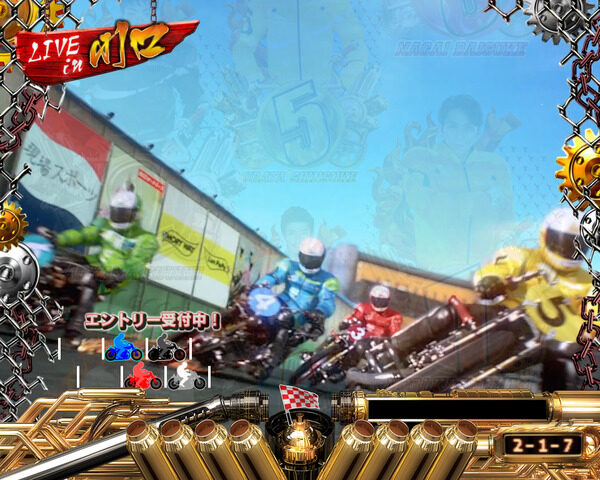パチンコCRオートレース～スピードスター☆森且行！～ 189Ver. 【保留レース予告】