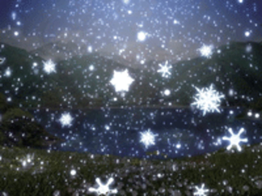CR愛と誠Z 背景雪景色予告（愛モード限定）