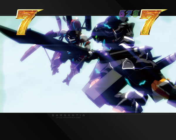 CR翠星のガルガンティア リーチ演出