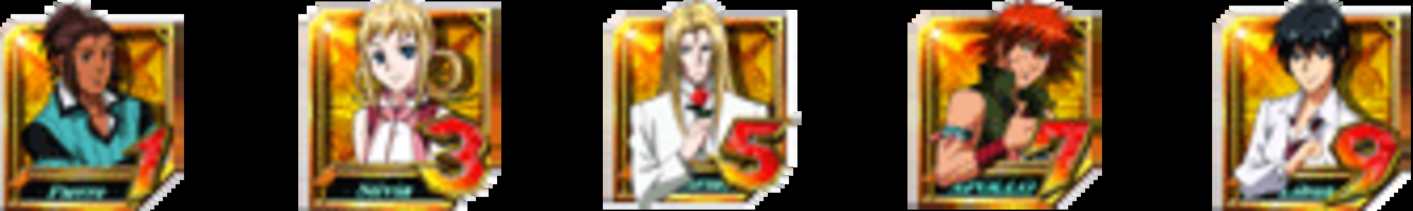 CRフィーバー創聖のアクエリオンSF-TV 【確変図柄】 1.3.5.7.9