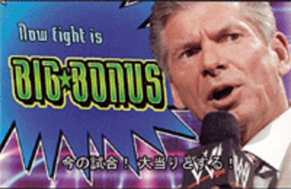 CRWWEこそがNO.1プロレスパチンコ機 TLV ビンスマクマホン登場