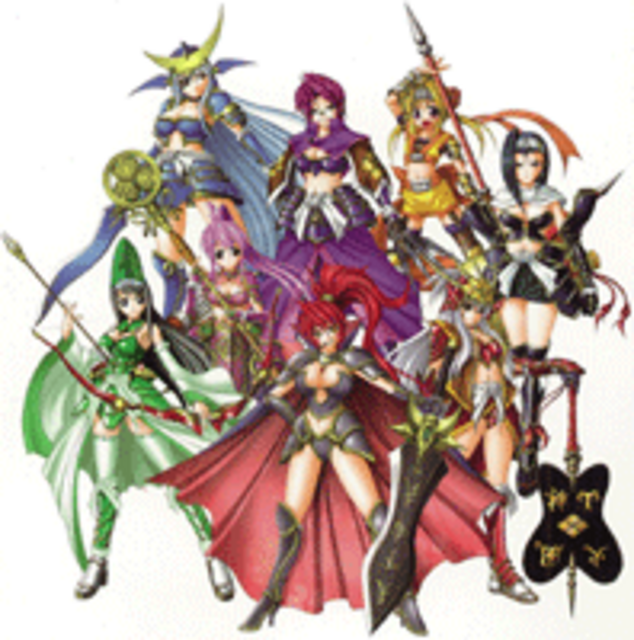 CR戦国乙女 M9AX キャラクター