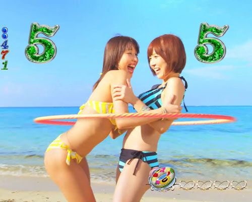 CRジューシーハニー2 リーチ演出
