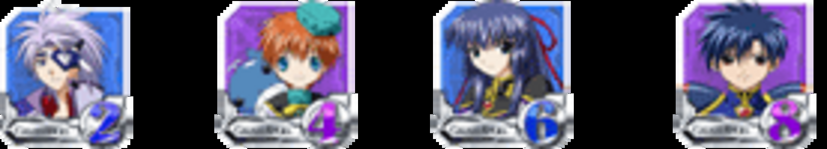 CRギャラクシーエンジェルLTX 【通常図柄】 2.4.6.8