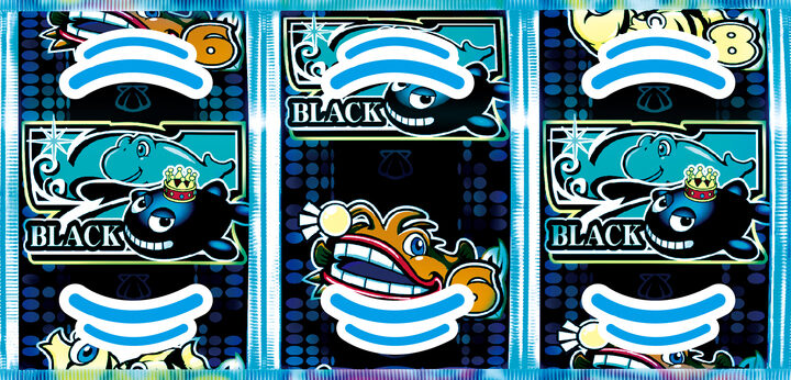 CRドラム海物語BLACK 【さざ波リーチ】