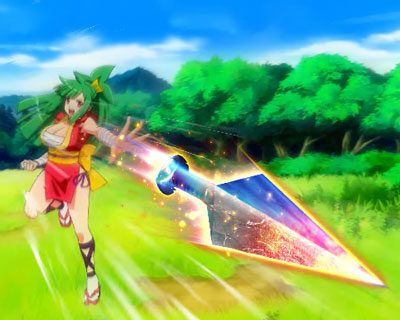 ぱちんこCRおしおきくのいち忍法帳 28Ver. 【苦無投げ予告】