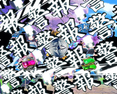 ぱちんこCRおしおきくのいち忍法帳 28Ver. 【警報先読み予告】