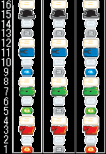 256 リール配列