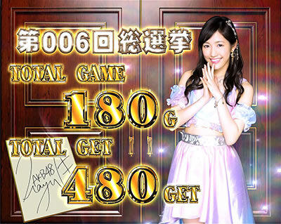 ぱちスロ AKB48 勝利の女神 サインあり