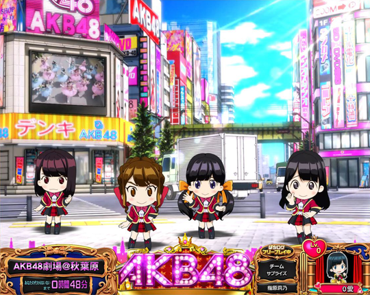 ぱちスロ AKB48 勝利の女神 AKB48ステージ