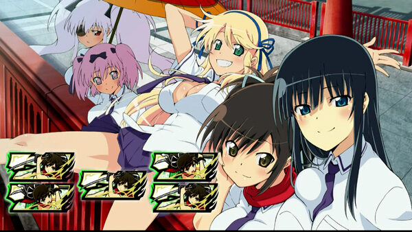 パチスロ 閃乱カグラ 入学式フリーズ