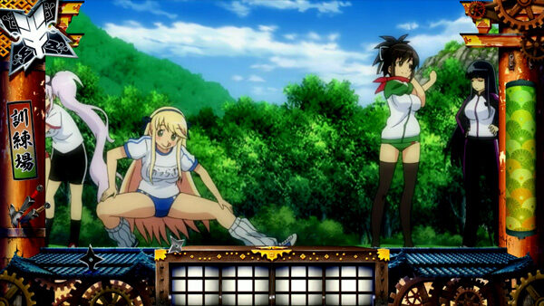 パチスロ 閃乱カグラ 訓練場ステージ