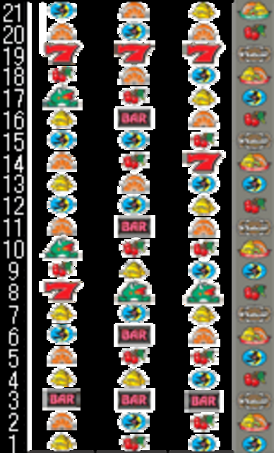 ニューパルサーV リール配列