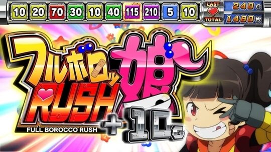 パチスロ ロボットガールズZ フルボロッ娘RUSH