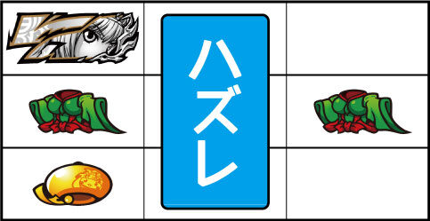 パチスロ 戦国乙女TYPE-A+ 主なリーチ目1