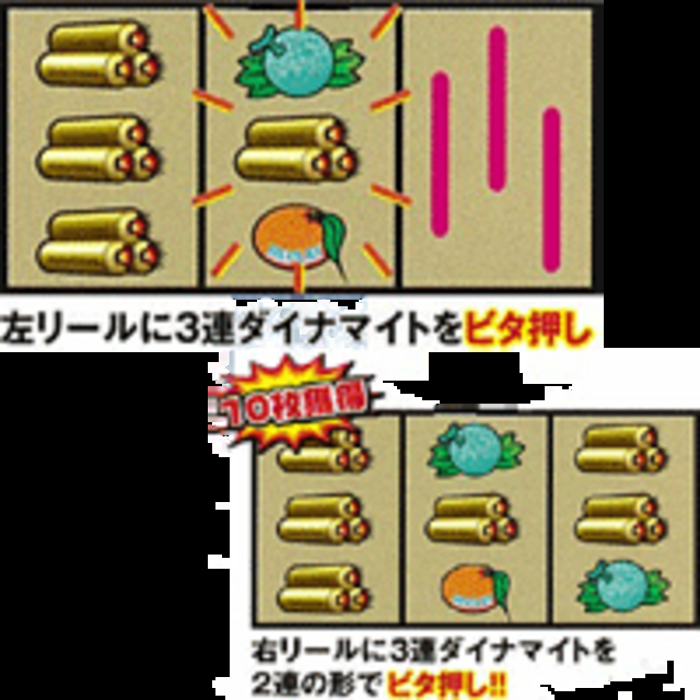 ダイナマイトリターンズ REG消化手順