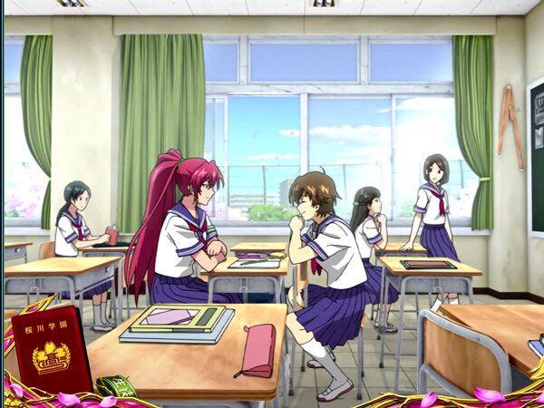 紅き魂は桜の如く 学校