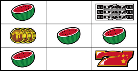 ニューラッキージャックポット 7ver. 主なリーチ目