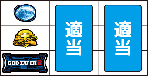 パチスロ ゴッドイーター2 ▼上記以外の停止型