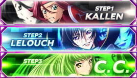 パチスロ コードギアス反逆のルルーシュR2 C.C.ver. ■シャッターステップアップ演出