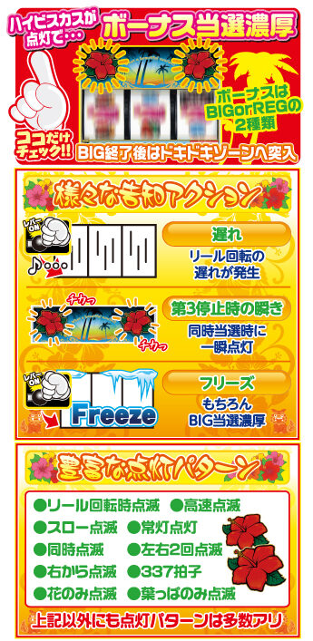 沖ドキ！バケーション ボーナス告知について