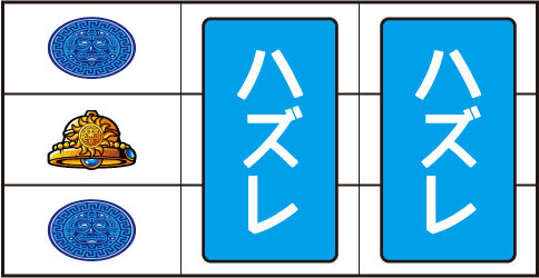 エルインカ~黄金文明~ ▼左リール中段にベル停止時