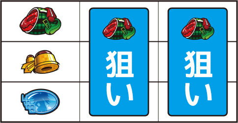 パチスロダンガンロンパ ▼左リール上段にスイカ停止時