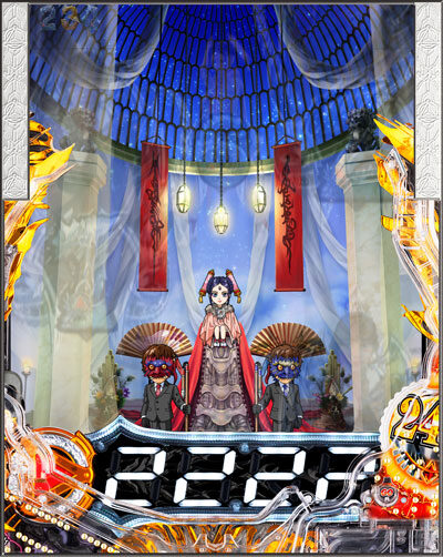 CR牙狼TUSK OF GOD 【牙狼剣7セグ駆動連続予告】