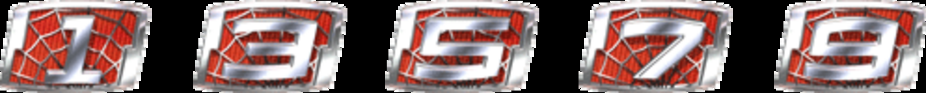 CR SPIDER-MAN3 VF 【確変図柄】 1.3.5.7.9
