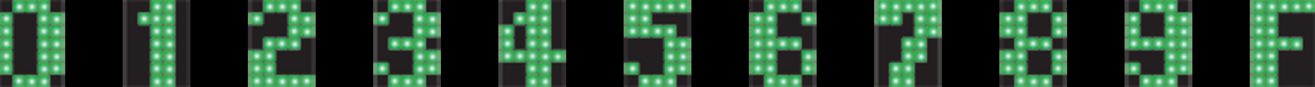 CRパトラッシュ2 RED 【確変図柄】 1.2.3.4.5.6.7.8.9.F