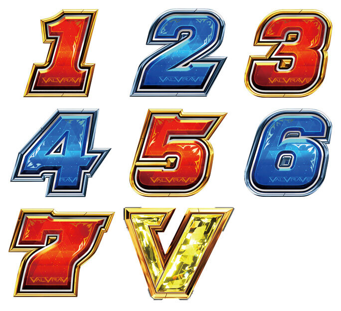Pフィーバー革命機ヴァルヴレイヴ Light ver. 大当り図柄