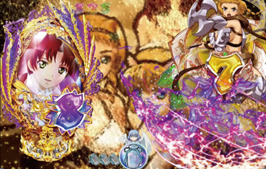 Pクイーンズブレイド美闘士カーニバル ナナエルVer. 【三姉妹煽り演出】
