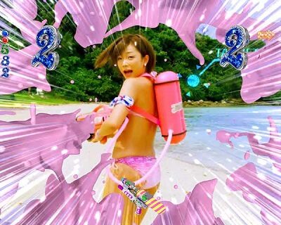 Pジューシーハニー2 【サバゲーチャレンジ中のリーチ演出】