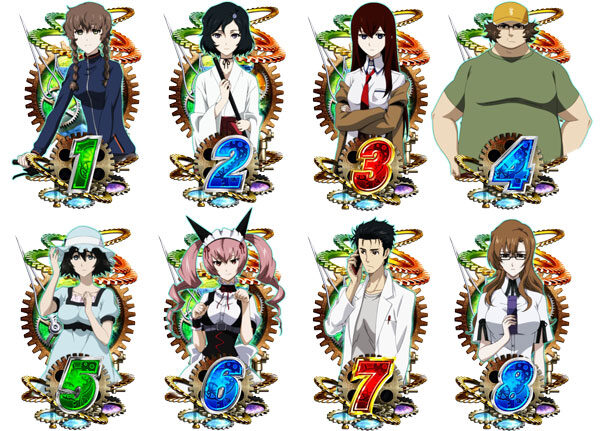 PA STEINS;GATE 大当り図柄