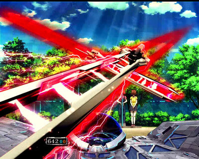 Pフィーバー蒼穹のファフナー2 リーチ前予告