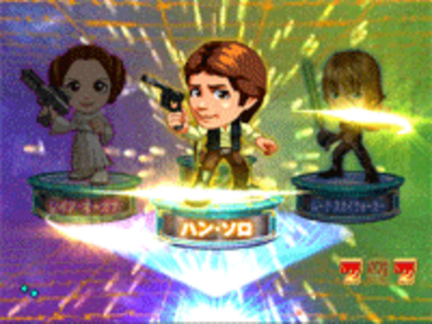 CRフィーバースター・ウォーズ ダース・ベイダー降臨 キャラクター選択演出