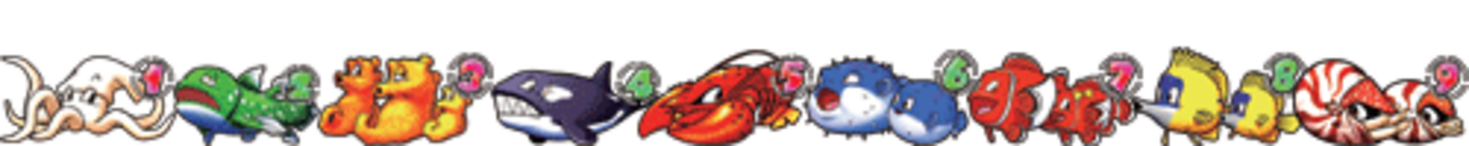 CRAトロピカルエンジェルVS 【確変図柄】 1.2.3.4.5.6.7.8.9
