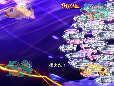 PA清流物語3GO フィッシングモード・なつき釣り予告