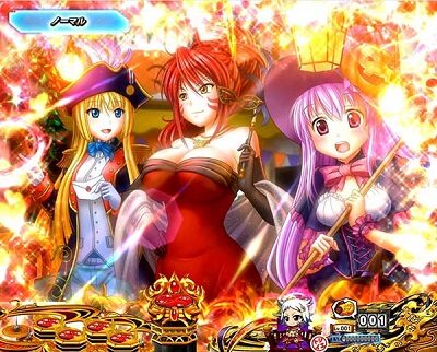 P戦国乙女5 1/219～1/184ver. リーチ後予告