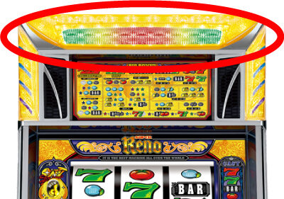 スーパーリノXX 状態示唆演出について