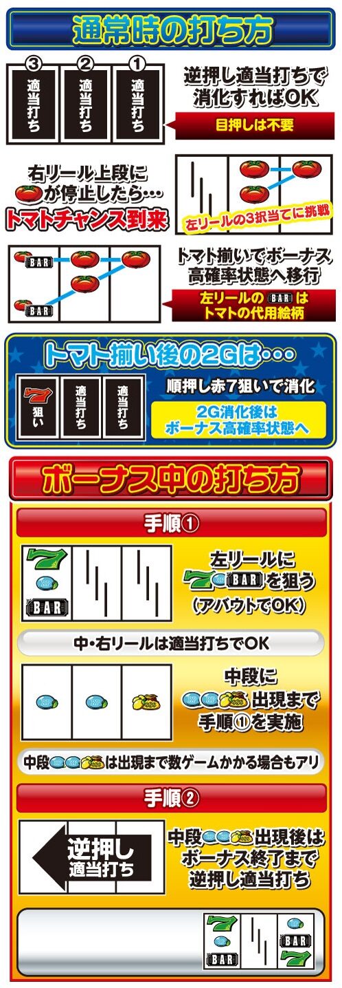 スーパーリノXX 打ち方