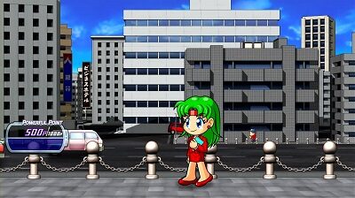 パチスロ ボンバーパワフルⅢ 市街地ステージ