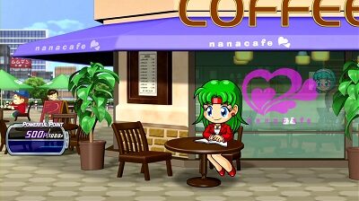 パチスロ ボンバーパワフルⅢ CAFEステージ