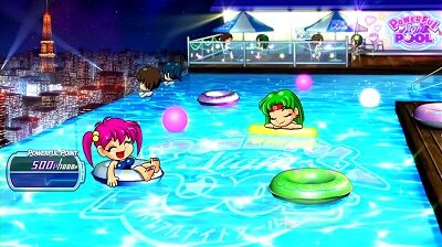 パチスロ ボンバーパワフルⅢ ナイトプールステージ