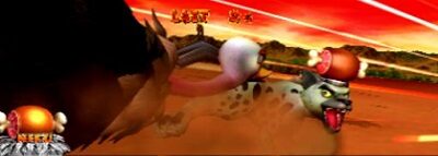 パチスロ猛獣王 王者の咆哮 ダチョウ